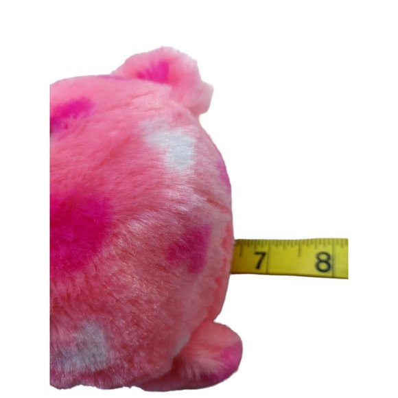 MTY International Co LTD Pink hearts Teddy Bear plush Stuffed 6" 2020 Valentines - Picture 7 of 8